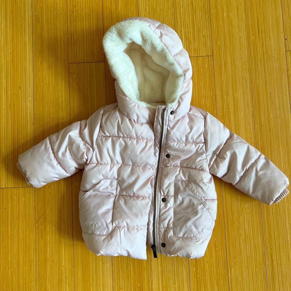 Old Navy Puffer Coat 12-18 months
